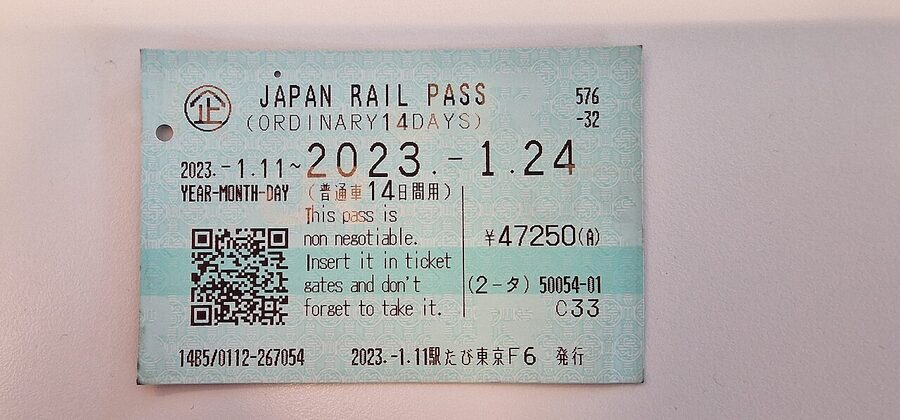 Japan Rail Pass 2023