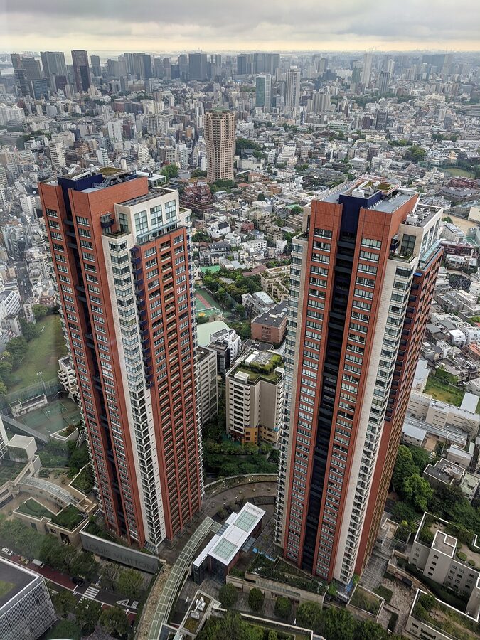 View from Mori Tower 43rd floor