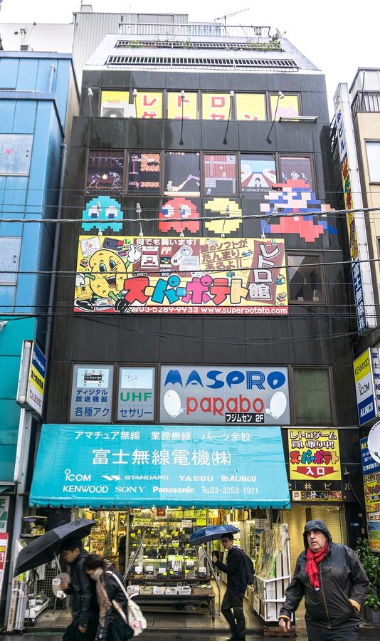 Super Potato retro game shop Akihabara