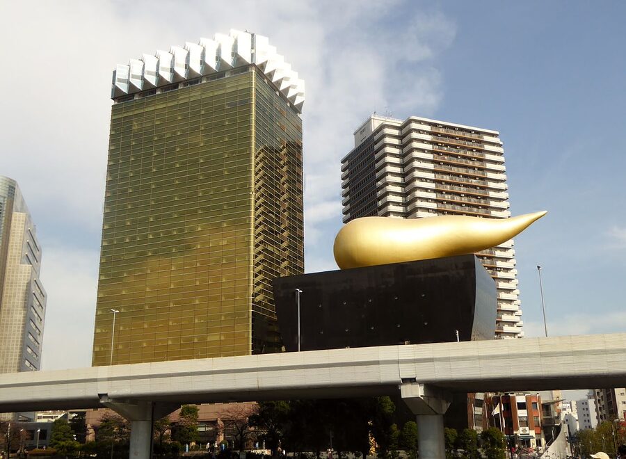 Asahi Beer Tower with Super Dry Hall