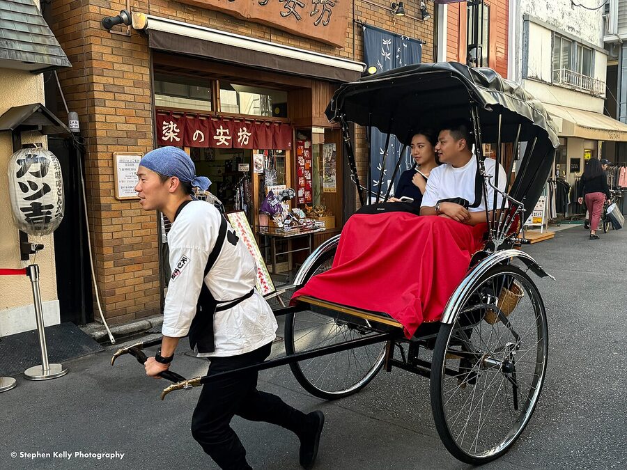 Rickshaw near Senso-ji