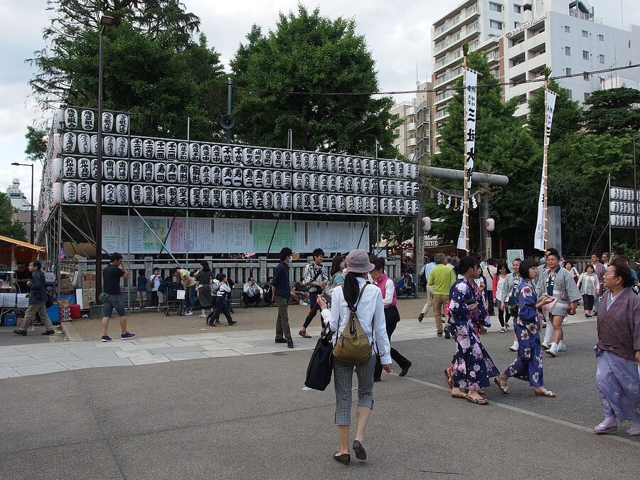 Sanja Matsuri at Asakusa Shrine