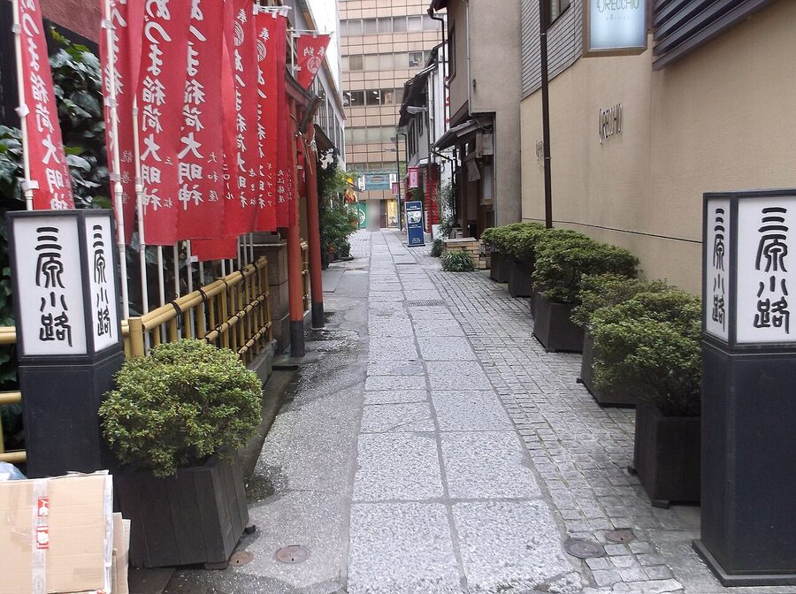 Miharakoji back street Ginza