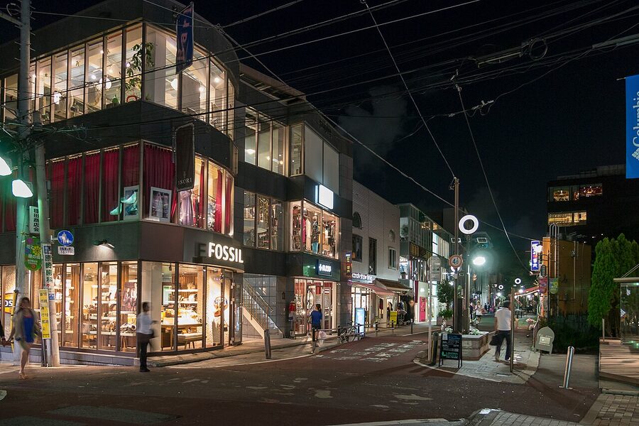 Cat Street Harajuku shopping area