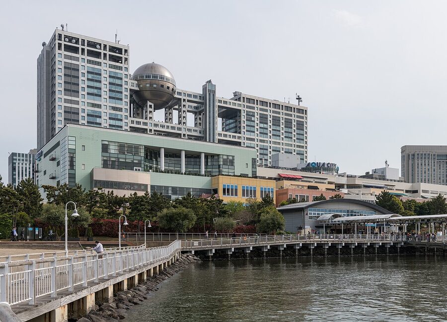 Fuji TV and Aqua City Odaiba
