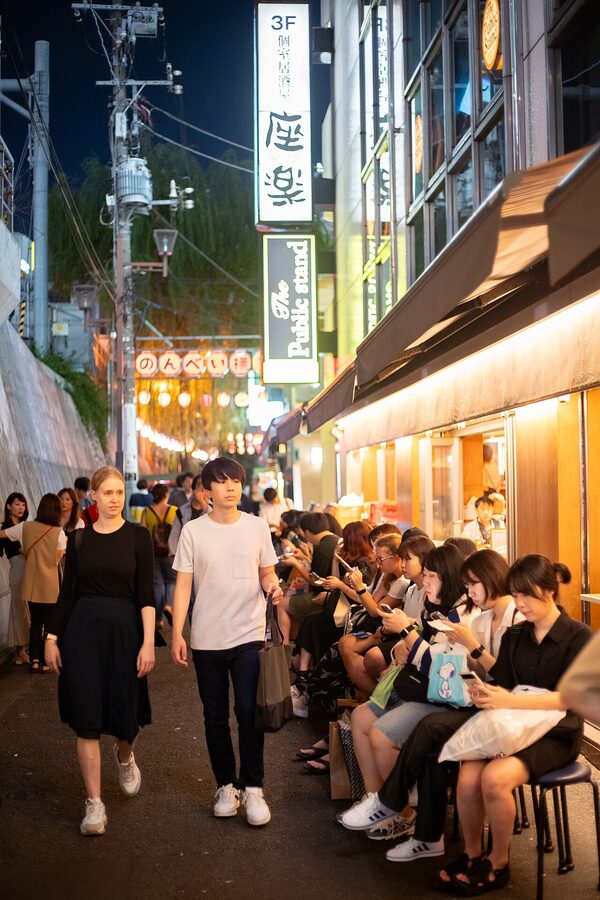 Nonbei Yokocho small standing bars