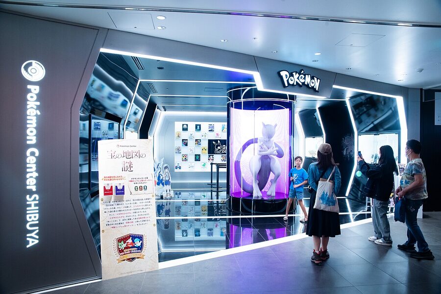 Pokemon Center Shibuya entrance