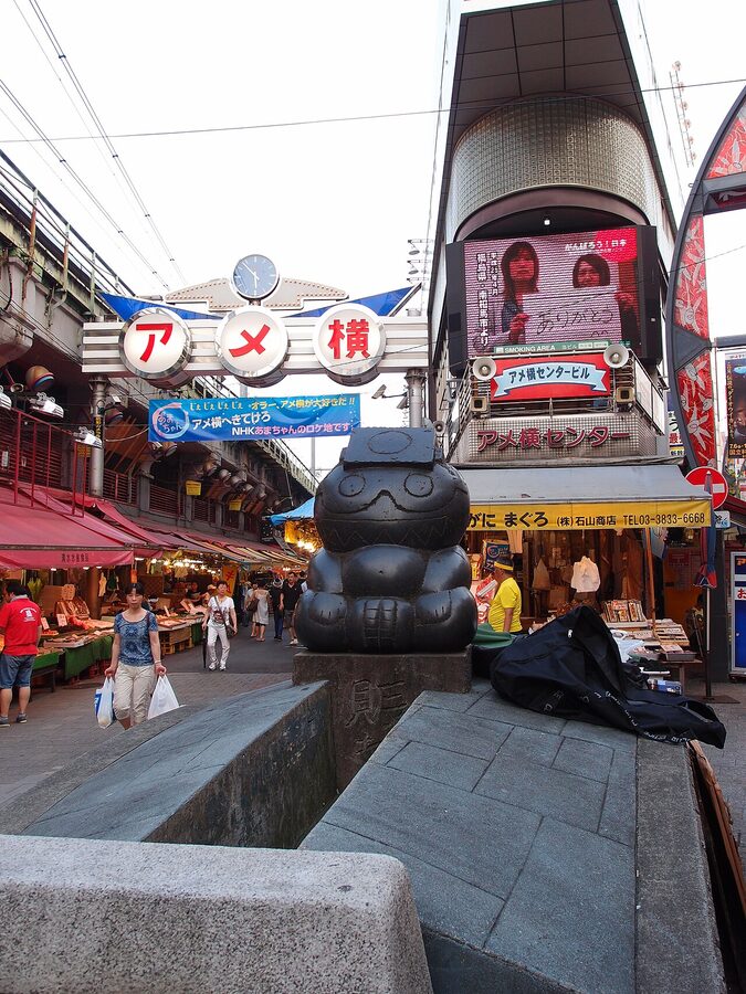 Ameyoko shopping street Ueno