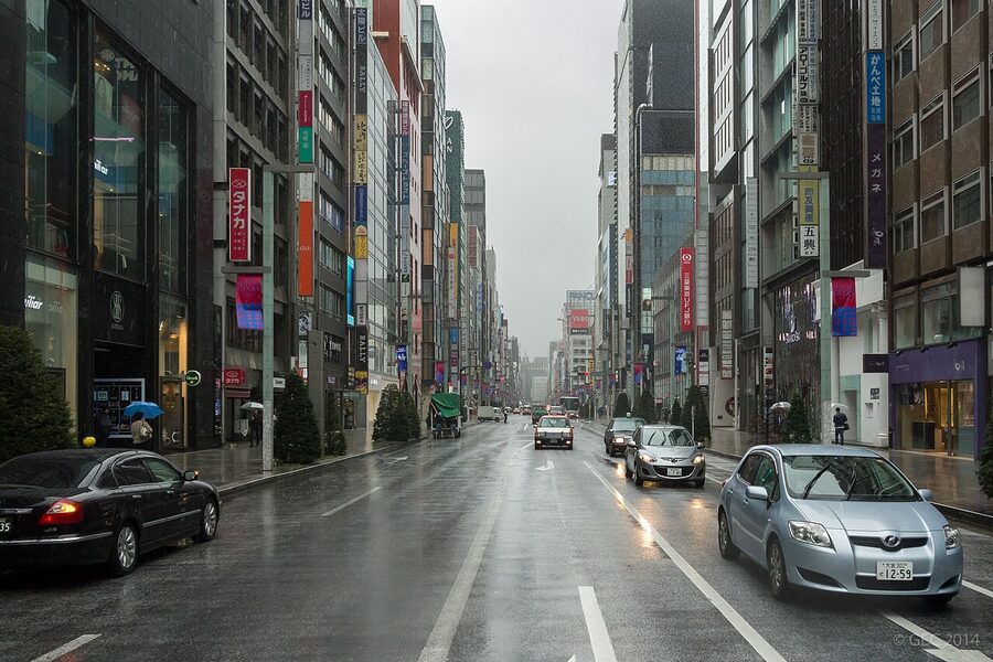 Ginza Chuo-dori avenue