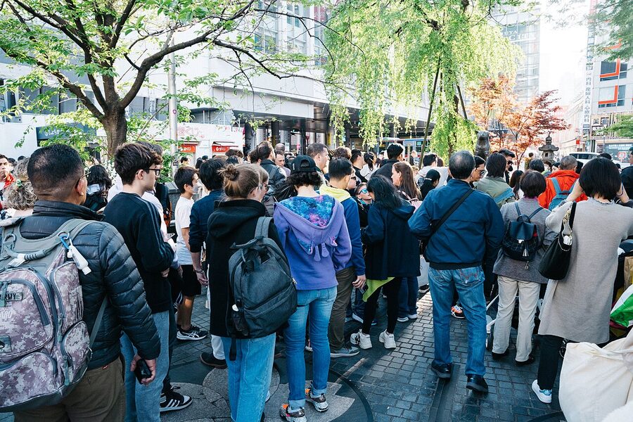 Hachiko statue Shibuya