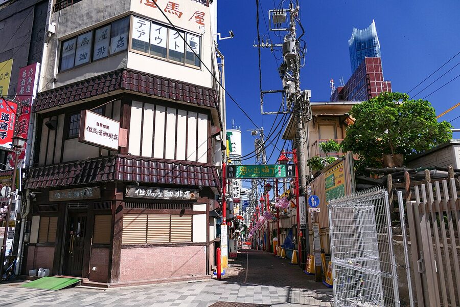 Omoide Yokocho Shinjuku lanterns