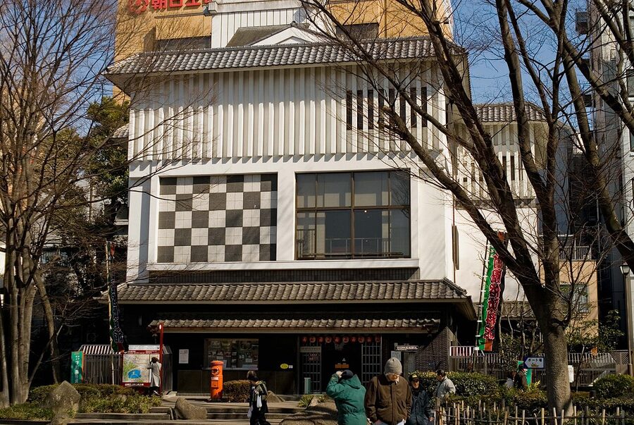 Reconstructed Taisho-era Tokyo tenement interior inside Shitamachi Museum