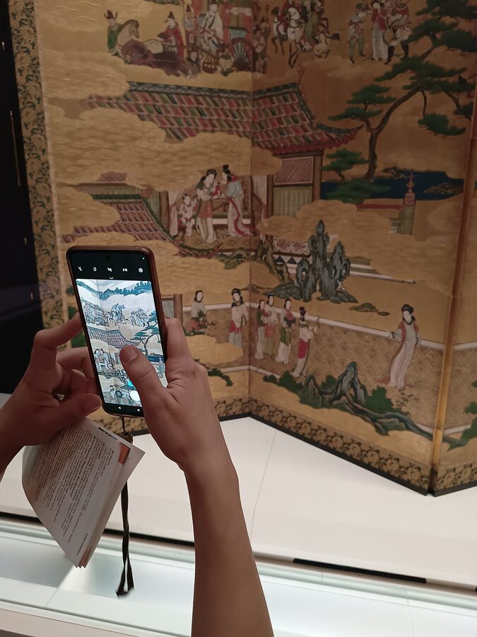 Gallery interior of the Tokyo National Museum