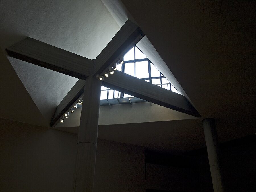 Interior gallery of the National Museum of Western Art