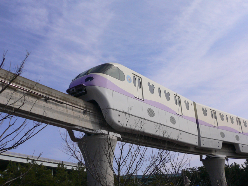 Disney Resort Line Purple livery