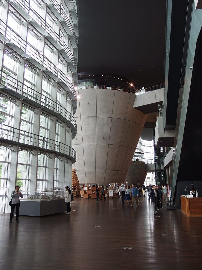 National Art Center atrium view