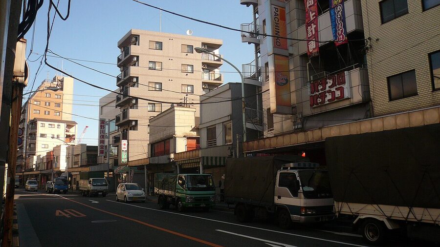 Tabata Tokyo in the morning