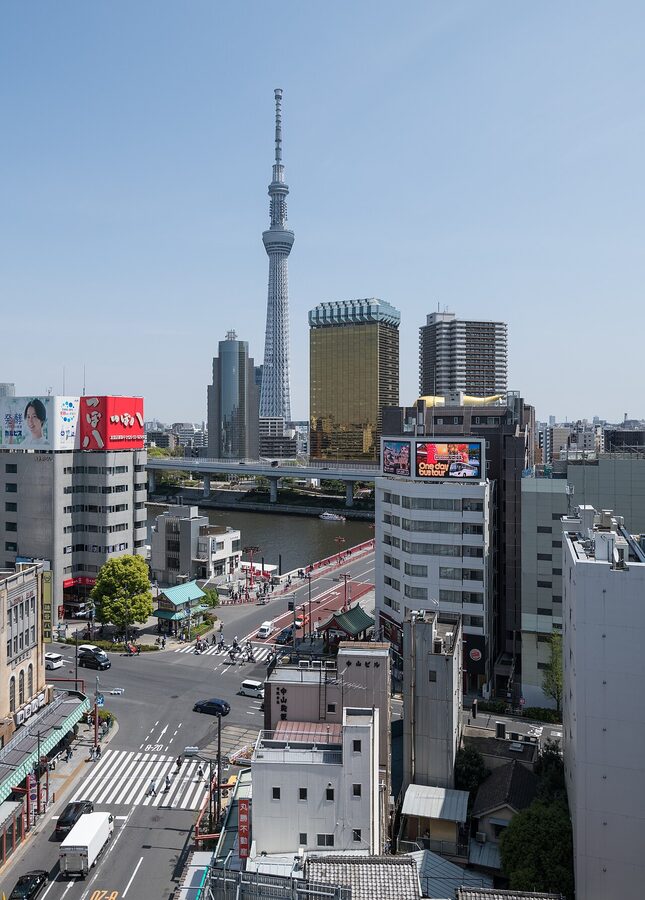 Tokyo Skytree from Asakusa