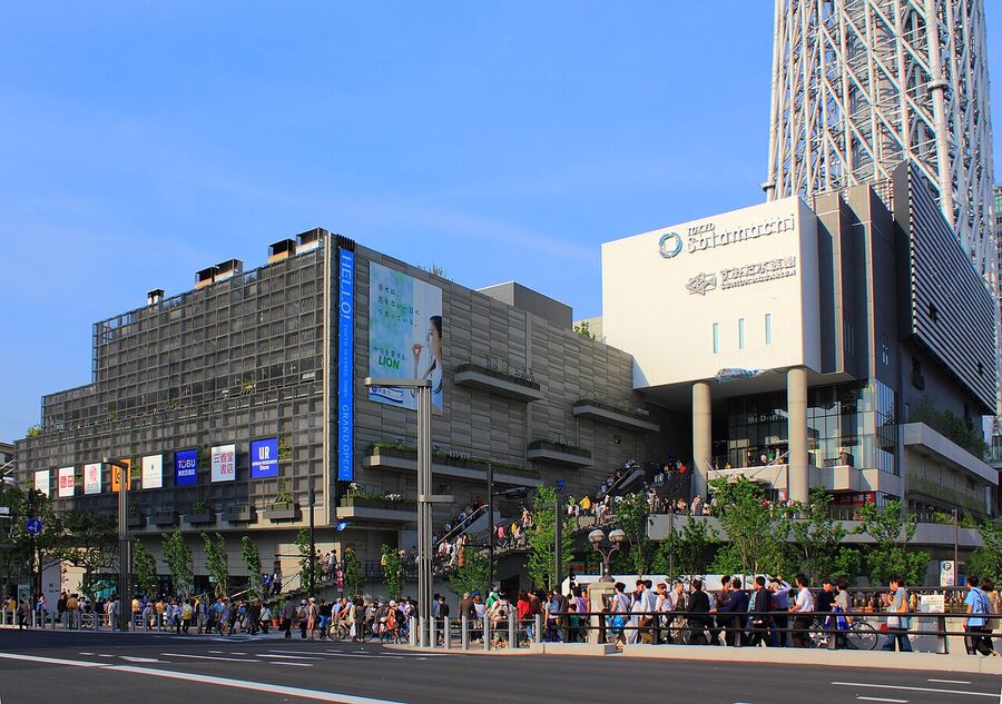 Tokyo Solamachi shopping mall