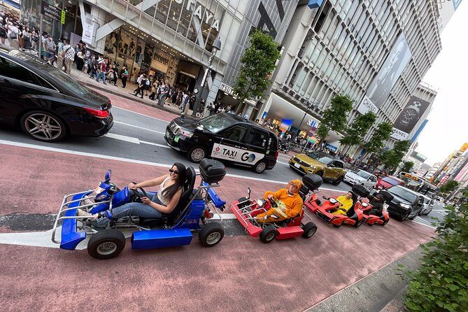 Kart experience in Shinjuku tv