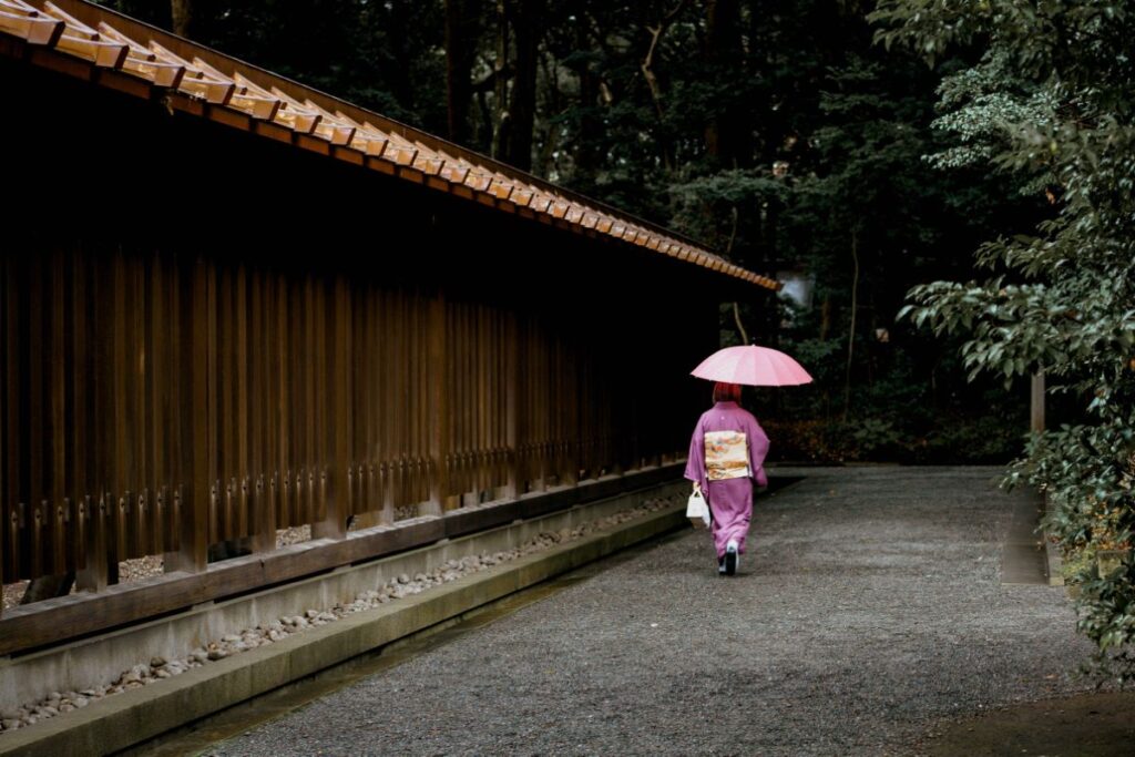 Meiji Jingu Shrine Visitor